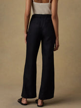 Load image into Gallery viewer, Sun Strider Linen Pant Black