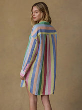 Load image into Gallery viewer, Laguna Linen Mini Shirtdress