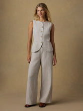Load image into Gallery viewer, Sun Strider Linen Vest