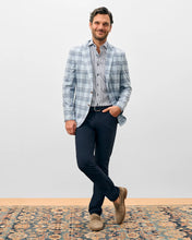 Load image into Gallery viewer, Printed Knit Stretch Sport Coat - Samuel Printed Plaid