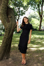 Load image into Gallery viewer, Savannah Knit Dress Black