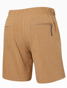 Saxx Sport 2 Life  2in1 7" Short Toasted Coconut Heather