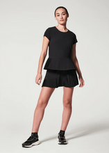 Load image into Gallery viewer, Spanx Yes, Pleats! Tee Very Black