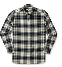 Load image into Gallery viewer, Duck Head Becker Plaid Flannel Shirt Shirt Dark Forest