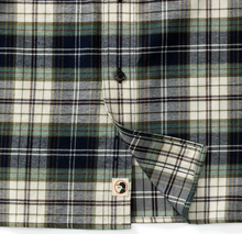 Load image into Gallery viewer, Duck Head Becker Plaid Flannel Shirt Shirt Dark Forest