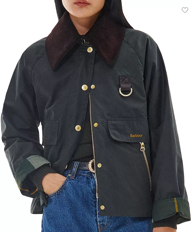 The Barbour Catton Spey Wax Sage/Ancient