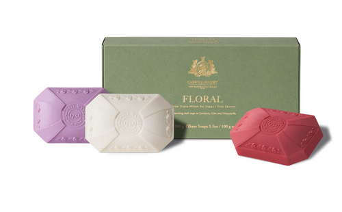 Caswell Massey  Floral Soap Trio
