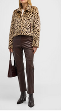 Load image into Gallery viewer, Mother Denim The Pony Keg Cheetah Faux-Fur Jacket