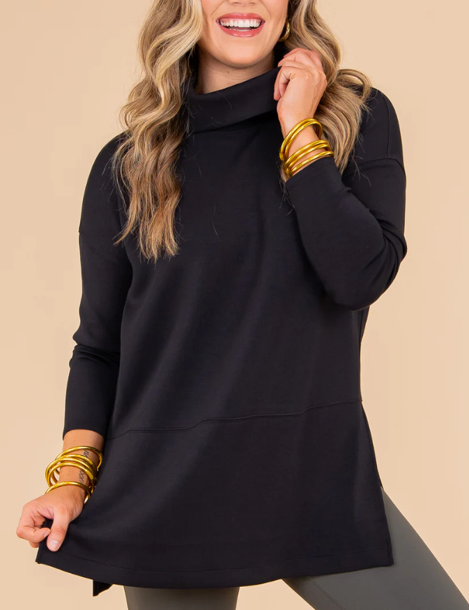 Spanx Airessential Turtleneck Tunic Very Black – The Blue, 46% OFF
