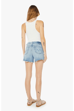 Load image into Gallery viewer, Mother Denim Skipper Short Fray Leap at The Chance