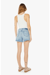 Mother Denim Skipper Short Fray Leap at The Chance