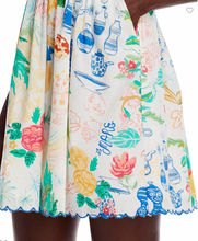 Load image into Gallery viewer, Mother Denim Butterfly Kisses Dress Painted Lady