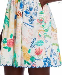Mother Denim The Butterfly Kisses Dress Painted Lady