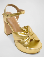 Load image into Gallery viewer, Bernardo Veronika Platform Heel Gold