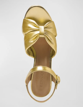 Load image into Gallery viewer, Bernardo Veronika Platform Heel Gold