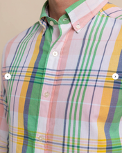 Load image into Gallery viewer, Southern Tide Springers Point Madras Shirt