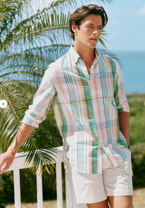 Southern Tide Springers Point Madras Shirt