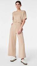 Load image into Gallery viewer, Spanx Airessential Cropped Jumpsuit Tahini