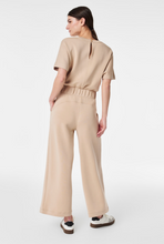 Load image into Gallery viewer, Spanx Airessential Cropped Jumpsuit Tahini