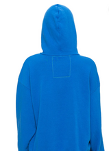 Load image into Gallery viewer, Mountain Stitch Hoodie Adventure Blue