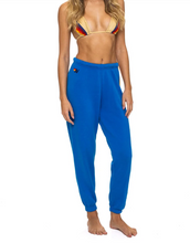 Load image into Gallery viewer, 5 Stripe Sweatpant Adventure Blue