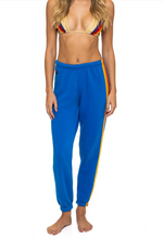 Load image into Gallery viewer, 5 Stripe Sweatpant Adventure Blue