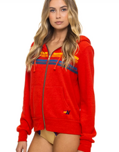 Load image into Gallery viewer, 5 Stripe Zip Hoodie