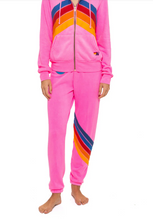 Load image into Gallery viewer, Circle Chevron Sweatpant Pink