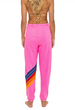 Load image into Gallery viewer, Circle Chevron Sweatpant Pink