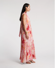 Load image into Gallery viewer, Slim Pleated Maxi Wild Tulip
