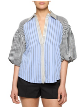 Load image into Gallery viewer, Flor Top Catalina Stripe