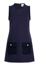 Load image into Gallery viewer, Paulette Dress Navy