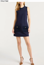 Load image into Gallery viewer, Paulette Dress Navy