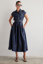 Load image into Gallery viewer, Kenna Midi Indigo