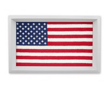 Load image into Gallery viewer, Needlepoint Valet Tray Flag