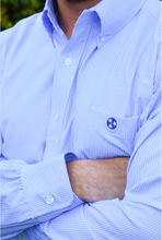 Load image into Gallery viewer, TriStar Micro Gingham Button Down