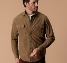 Load image into Gallery viewer, Brushed Canvas Snap Shirt Pyne Solid