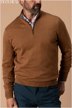Load image into Gallery viewer, Ridley Cotton Cashmere 1/4 Zip