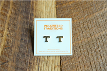 Load image into Gallery viewer, University Of Tennessee Power T Gold Stud  Earring