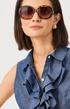 Load image into Gallery viewer, Fenly Sleeveless Top Indigo Chambry