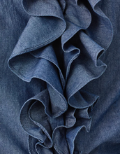 Load image into Gallery viewer, Fenly Sleeveless Top Indigo Chambry