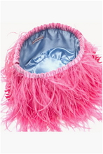 Load image into Gallery viewer, Feather Pouf Bag Pink