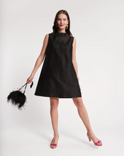 Load image into Gallery viewer, Feather Pouf Bag Black