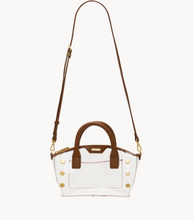 Load image into Gallery viewer, Paula Clear Handbag Mahogany