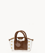 Load image into Gallery viewer, Paula Clear Handbag Mahogany
