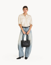 Load image into Gallery viewer, Olympia Small Black Gold