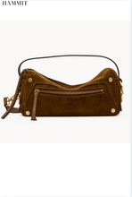 Load image into Gallery viewer, Doxie Suede Medium Cinnamon