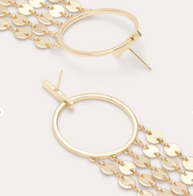 Load image into Gallery viewer, Miraya Enamel Chanelier Earring