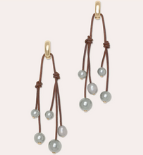 Load image into Gallery viewer, Riya Pearl Cord Earring
