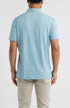 Load image into Gallery viewer, Starnes Heathered Cotton Blend Polo